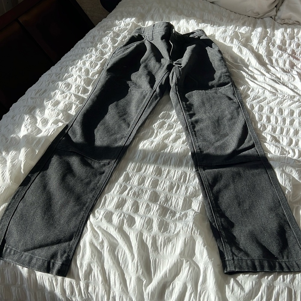 Patagonia “iron forge” work pants charcoal gray size 2 adjustable barely worn